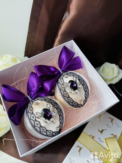 Шарик на елку