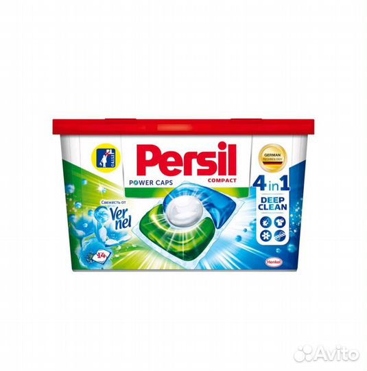 Капсулы для стирки persil 14шт
