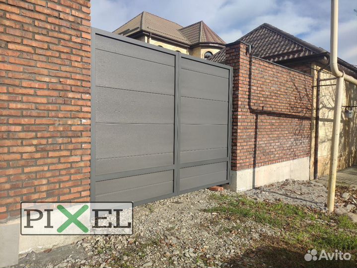 Секционные ворота