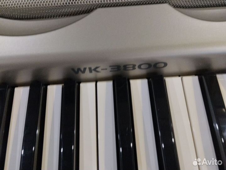 Синтезатор casio wk 3800
