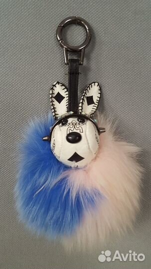 Меховой брелок