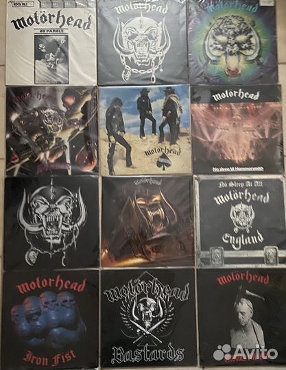 Motorhead оригинальные виниловые пластинки