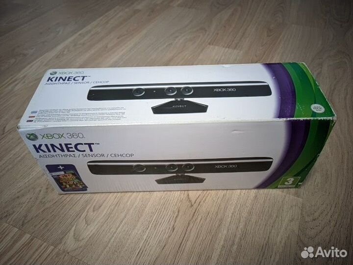 Приставка Xbox 360 + Kinect