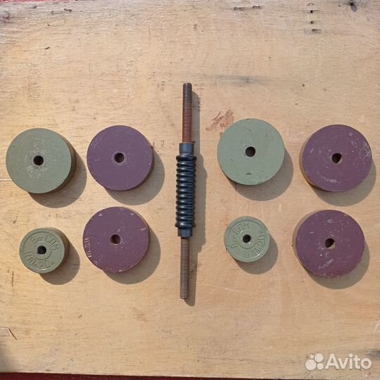 Гантеля 8 кг, разборная. СССР