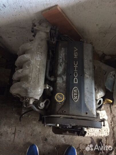 Двигатель мотор KIA FED 2.0 литровый, 16 клапанный