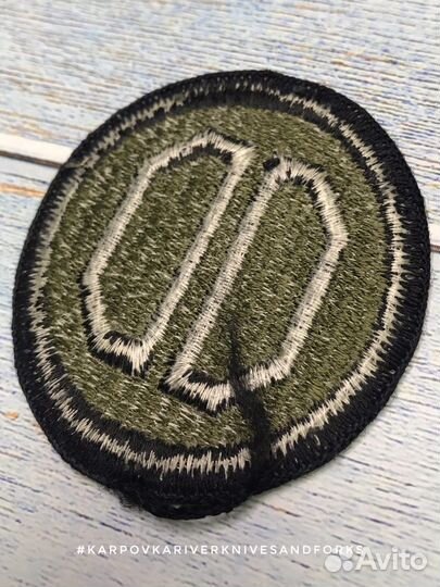 Нашивка US Army 31st Infantry Division, США