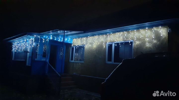 Уличная гирлянда бахрома