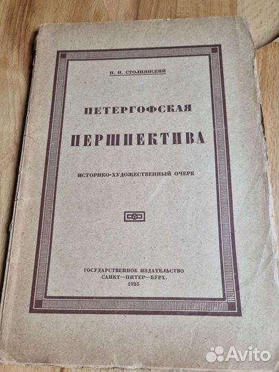 Очерк. Петергофская першпектива Столпянского