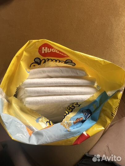 Трусы-памперсы для плавания huggies