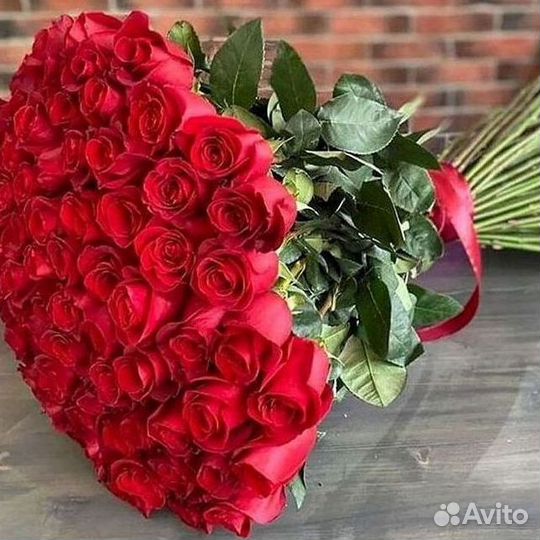 Высокие розы 150 160 170 180 190см доставка Москва