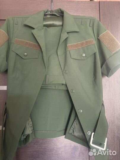 Офисная военная форма мо зеленая