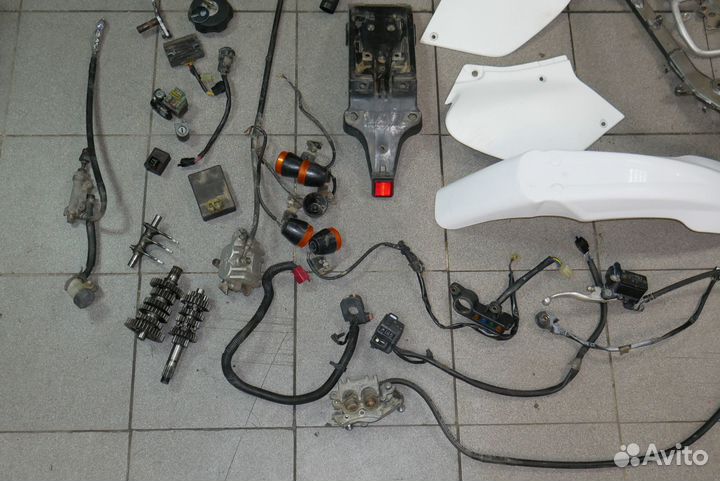 Запчасти Honda XR250 MD30 1996-2007