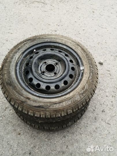 Колёса в сборе R14 лето 4х100 2шт