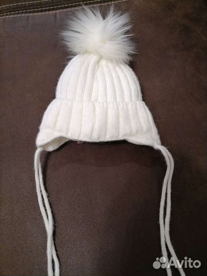 Шапка детская для девочки зимняя