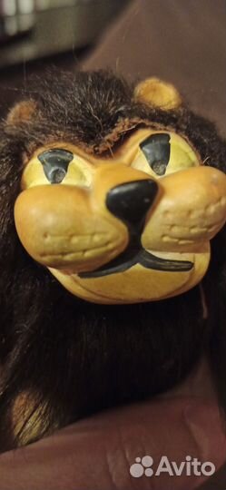 Резиновая игрушка Лев, ссср, 70-е годы