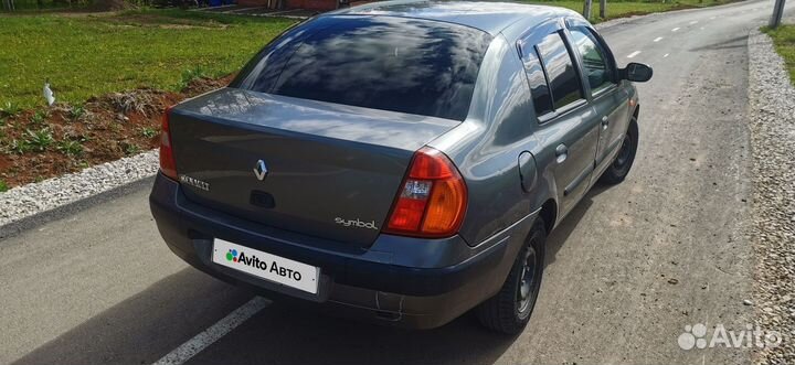 Renault Symbol 1.4 МТ, 2004, 207 286 км
