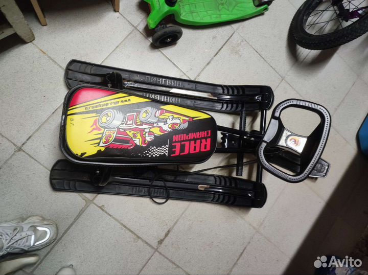 Детский снегокат Ника