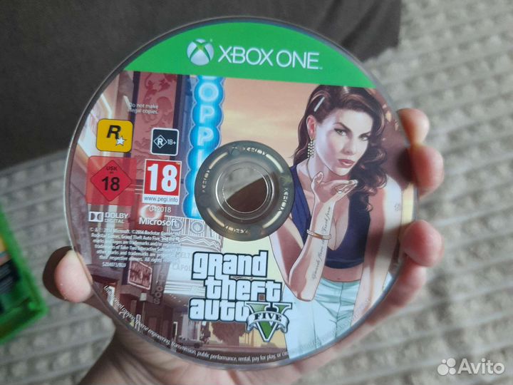 Диск GTA 5 premium edition для xbox