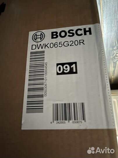 Вытяжка для кухни 60 см Bosch DWK065G20R