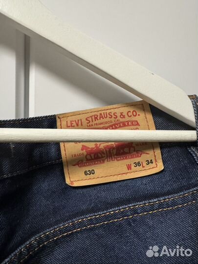 Джинсы мужские levis 630, размер 36/34