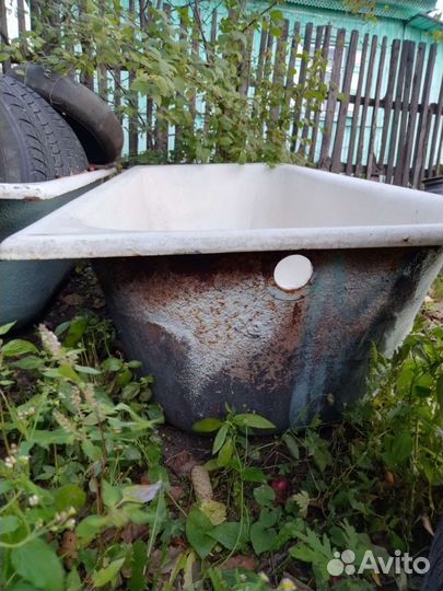 Ванна чугунная бу