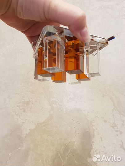 Спот встраиваемый Cryst квадратный, цоколь G9