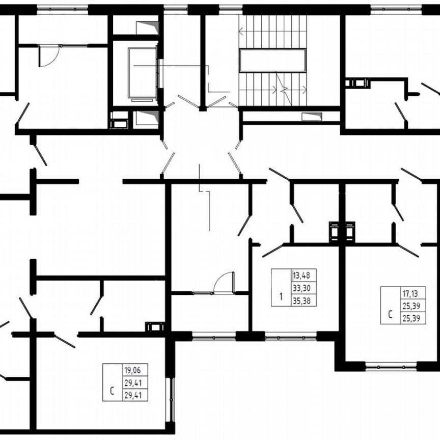 Квартира-студия, 29,1 м², 3/8 эт.