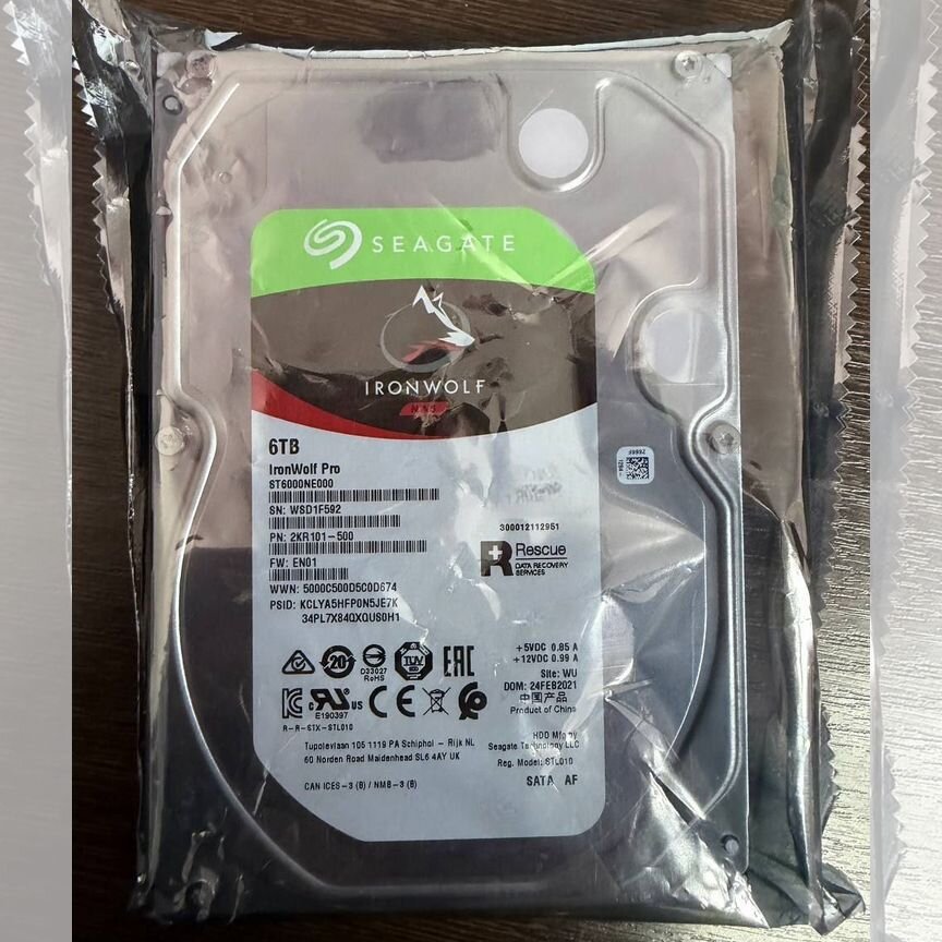 [ST6000NE000] Жесткий Диск Seagate Ironwolf 6тб ()