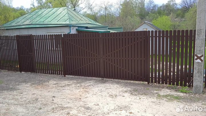 Забор из профнастила от Костика. Качество гарантир