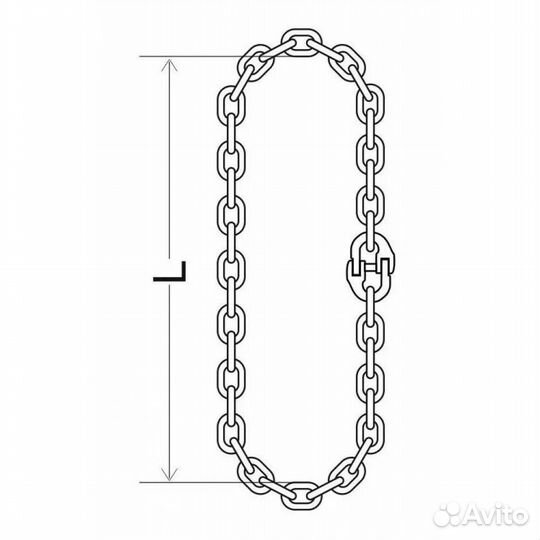 Строп цепной универсальный - усц 6,3