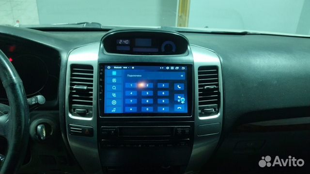 Мультимедийное устройство на Toyota Prado 120