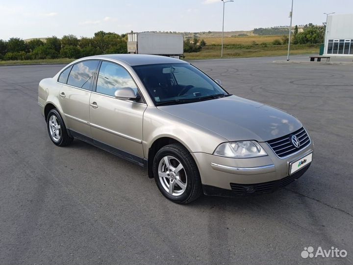 Volkswagen Passat 2.0 МТ, 2005, 186 700 км