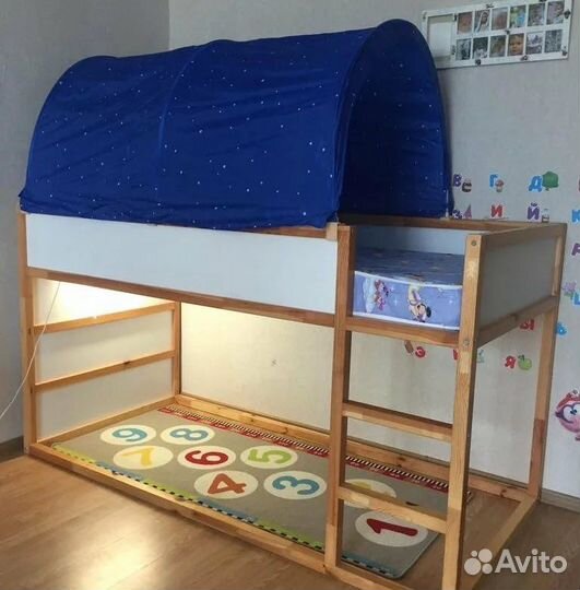 Кровать Икея Кюра 200х90см детская