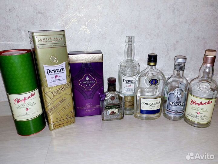 Бутылки из под алкоголя