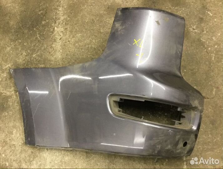 Накладка заднего бампера Митсубиси Аутлендер XL