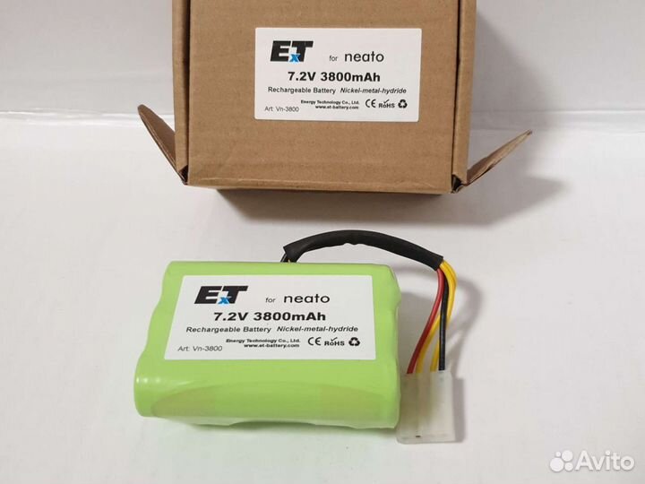 Аккумулятор ET neato 3800 пылесос