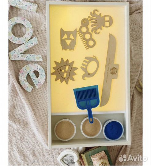 Детский стол с подсветкой