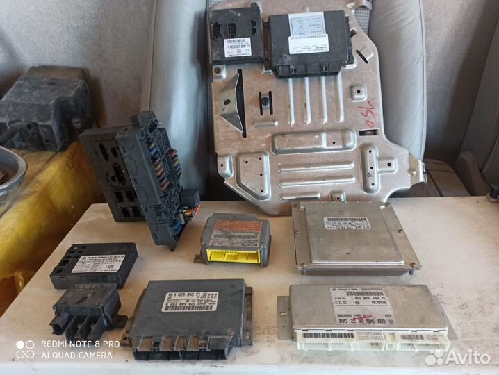 Эбу на мерседес 211