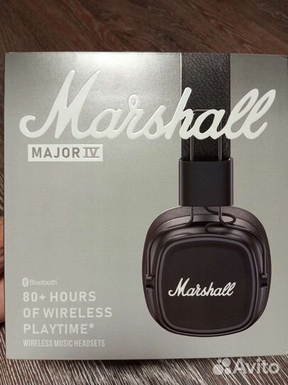 Беспроводные наушники маршал Marhall major 4