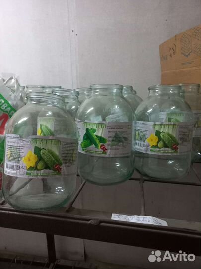 Стеклянная банка 3л