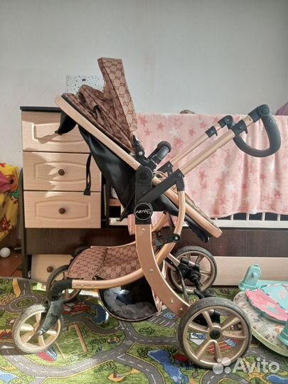 Коляска 2 в 1 с автолюлькой