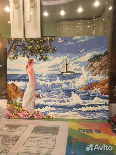 Выкладываю алмазную мозайку на заказ