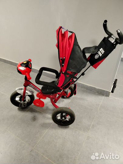 Велосипед коляска детский трёхколёсный