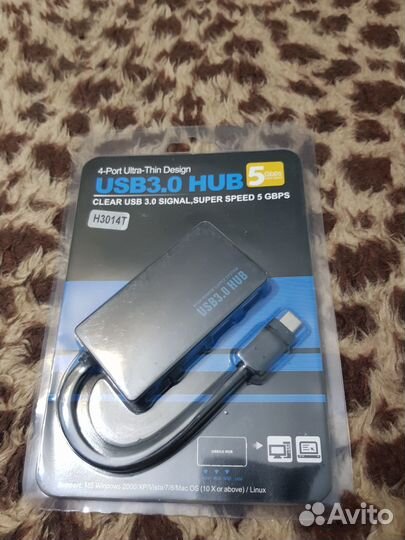 USB хаб 3.0 на type-c