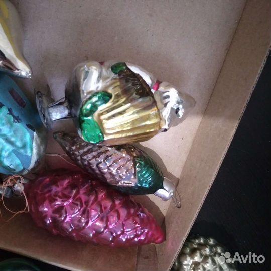 Елочные игрушки СССР