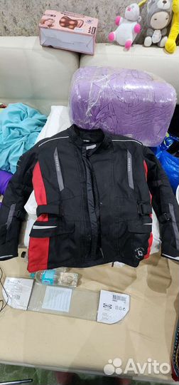 Мотокуртка с защитой