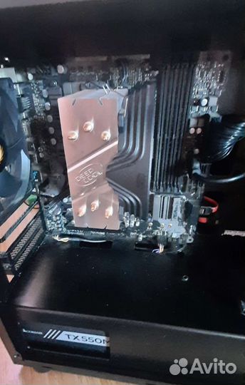 Z390m pro4 + i5 8400 + deepcool gamaxx 300r
