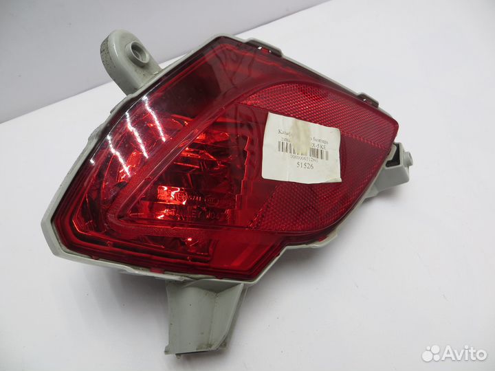 Катафот заднего бампера левый Mazda CX5 KE
