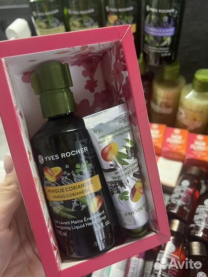 Ив Роше Набор крем,гель, мыло