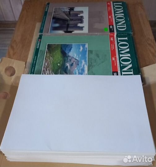 Фотобумага для струйного принтера lomond